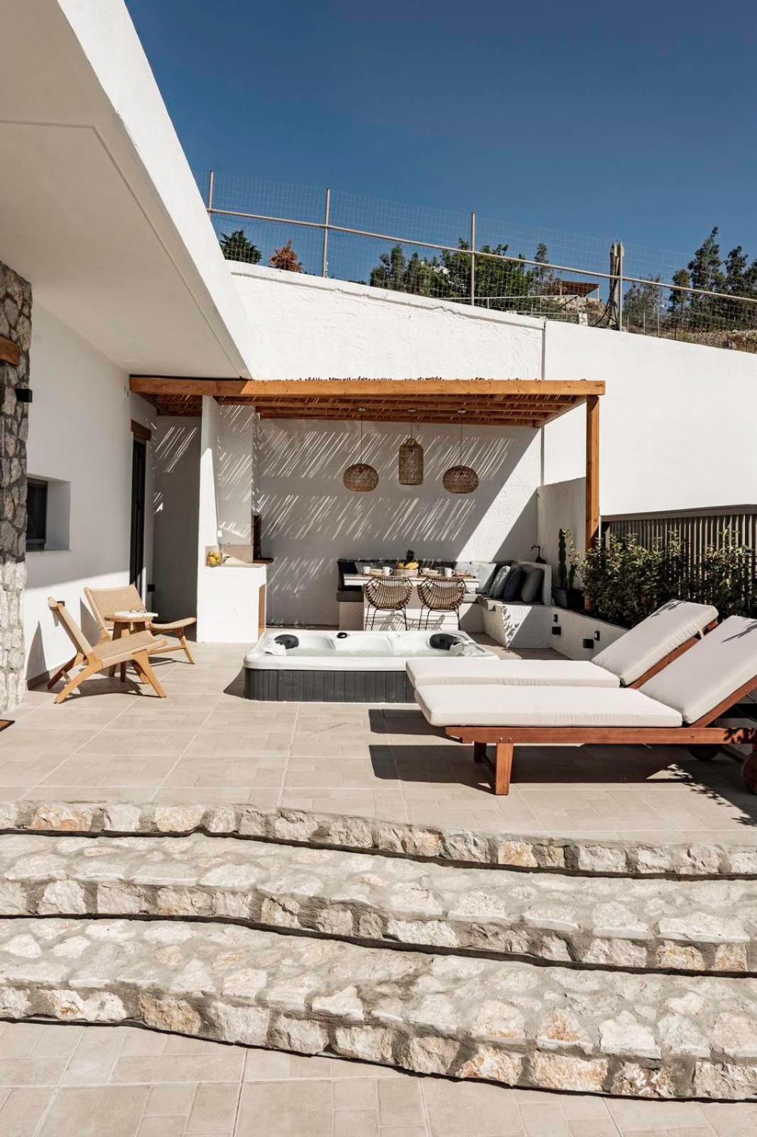 Lithos Luxury Villa Archangelos  Eksteriør billede