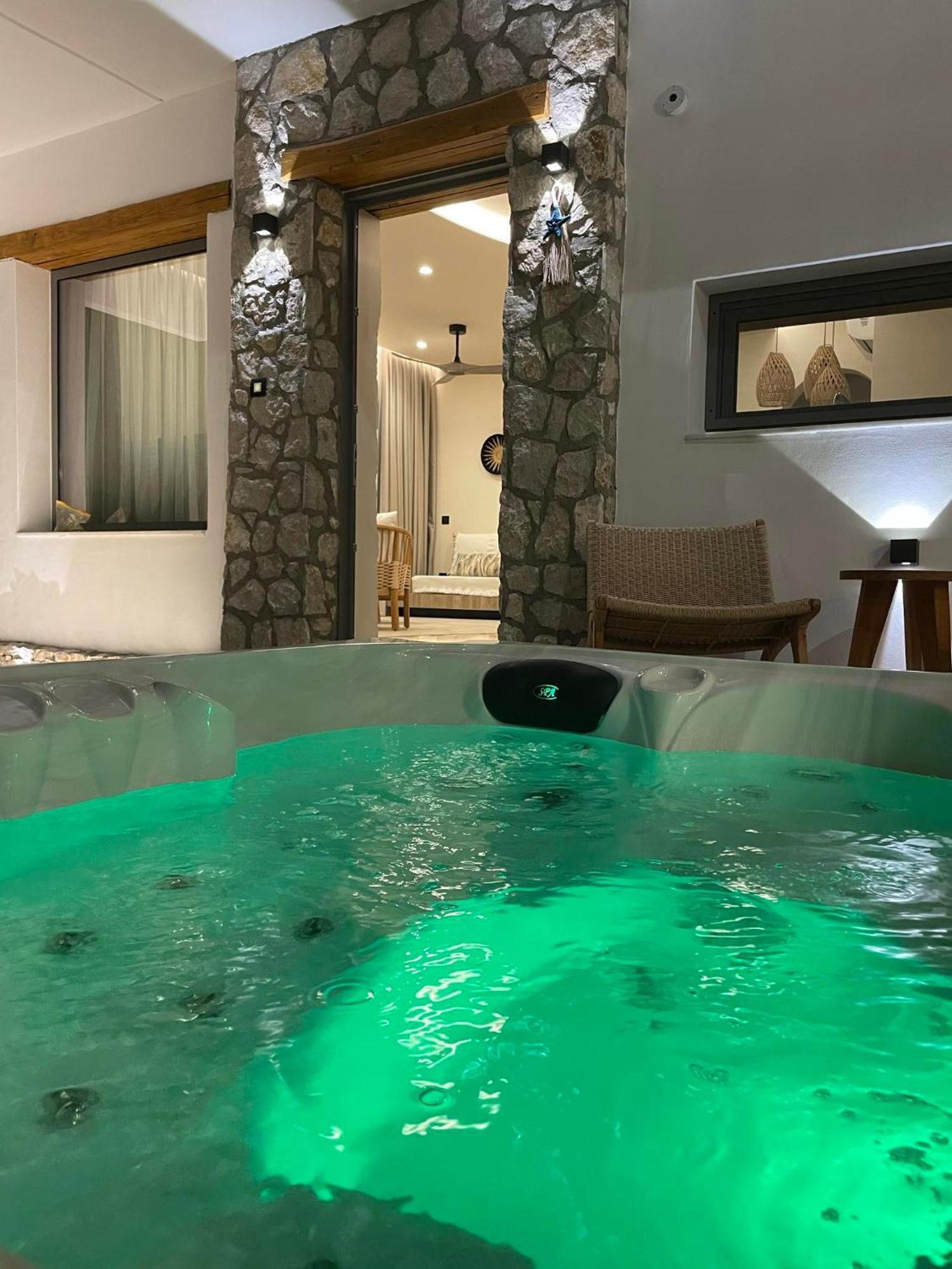 Lithos Luxury Villa Archangelos  Eksteriør billede